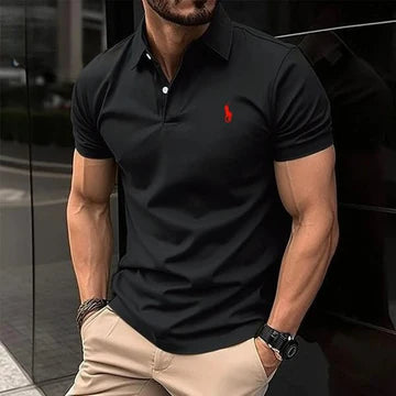Men's Premium Pique Slim-Fit Polo Shirt