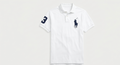 WHITE POLO WITH LOGO