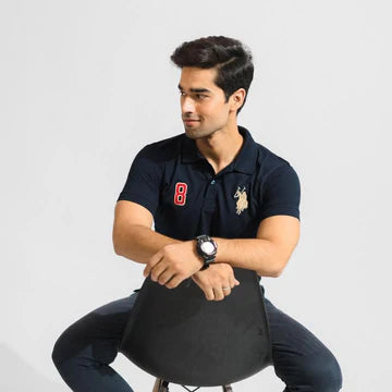 Men’s Navy Blue Polo Shirt